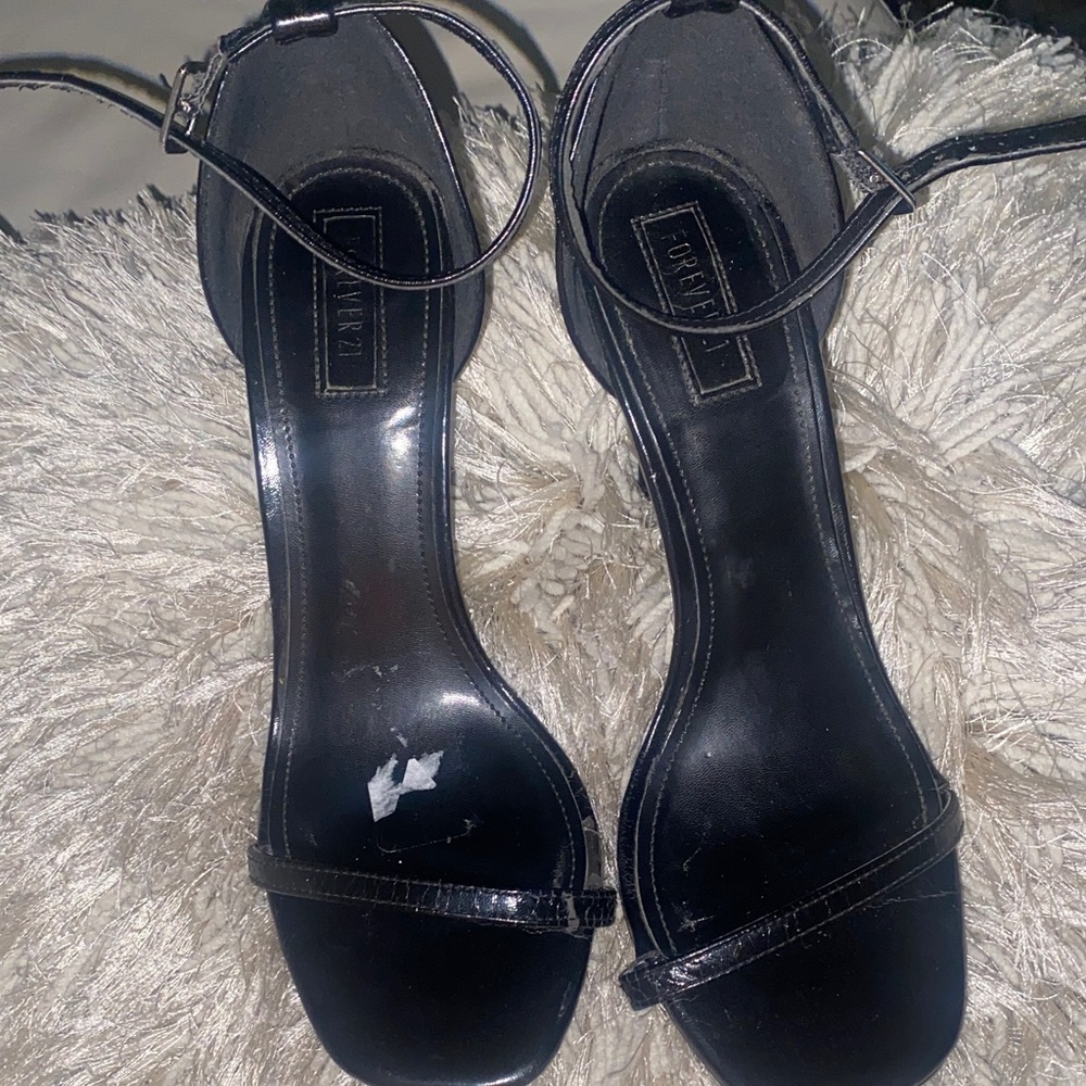 Forever 21 Elegant Black Heels